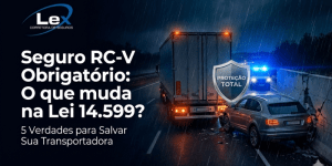 Transportadoras: Seguro RC-V Obrigatório: O que muda na Lei 14.599?
